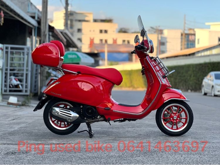 Vespa Primavera 150 red edition สวยกริป3000โล รูปที่ 2