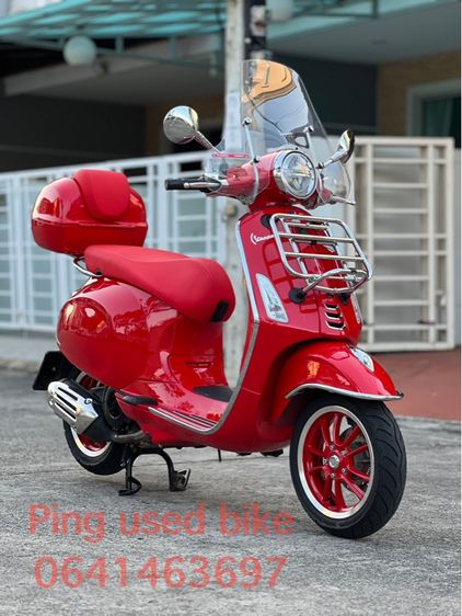 Vespa Primavera 150 red edition สวยกริป3000โล รูปที่ 4