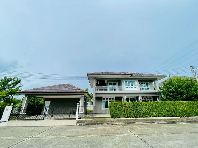 บ้านหรูให้เช่า เส้นสันกำแพงสายใหม่ ใกล้รร.นานาชาติ ABS Unity Varee