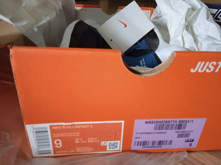 NIKE Flex รองเท้าวิ่งผู้ชาย ของใหม่ของแท้ พร้อมกล่อง รูปที่ 9