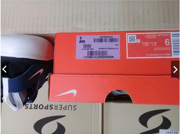 NIKE Flex รองเท้าวิ่งผู้ชาย ของใหม่ของแท้ พร้อมกล่อง รูปที่ 10