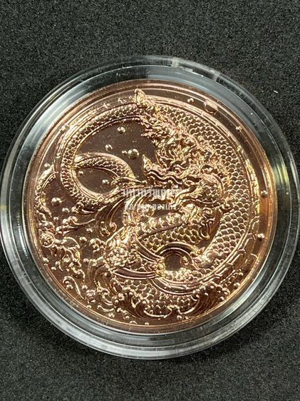 ชุดเหรียญนักษัตร ปีมะโรง ปี2567 (ชุด3เหรียญ เนื้อชุบกาหลั่ยทอง กาหลั่ยเงิน กาหลั่ยนาก) รูปที่ 5