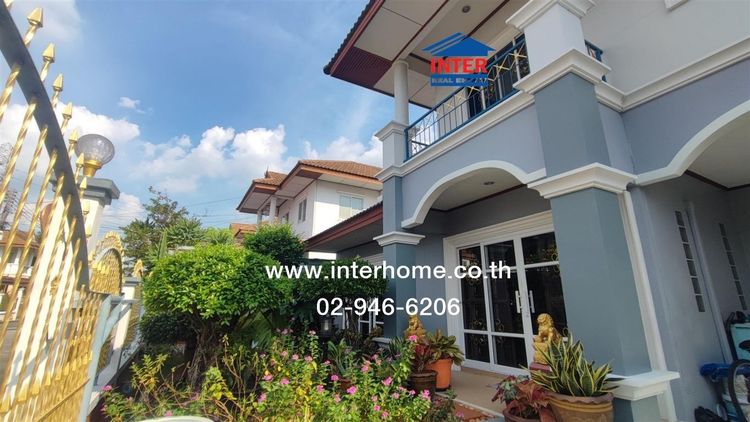 บ้านเดี่ยว 2 ชั้น 52.5 ตร.ว. หมู่บ้านซื่อตรง ดรีมเวิลด์ ถนนเลียบคลอง3 ถนนรังสิต-นครนายก ถนนวิภาวดีรังสิต ธัญบุรี ปทุมธานี รูปที่ 3