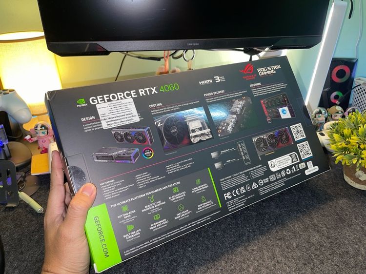 RTX 4060 8GB OC ASUS ROG STRIX รูปที่ 4