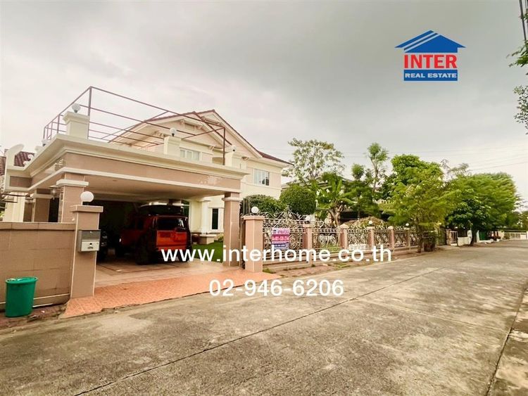 บ้านเดี่ยว 2 ชั้น 145.9 ตร.ว. หมู่บ้านสีวลี2 ใกล้ฟิวเจอร์ปาร์ครังสิต ซอยรังสิต-นครนายก52 ถนนรังสิต-นครนายก ธัญบุรี ปทุมธานี รูปที่ 2