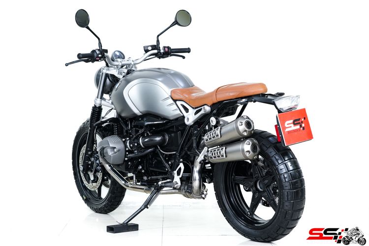 BMW R nine T Scrambler สีเทา ปี2019 วิ่งน้อย 8,900km ไมล์แท้ ยาง Pirelli SCORPION™ RALLY STR ใหม่หน้าหลัง  รูปที่ 5