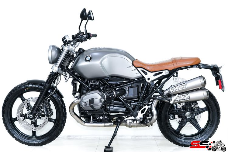 BMW R nine T Scrambler สีเทา ปี2019 วิ่งน้อย 8,900km ไมล์แท้ ยาง Pirelli SCORPION™ RALLY STR ใหม่หน้าหลัง  รูปที่ 13