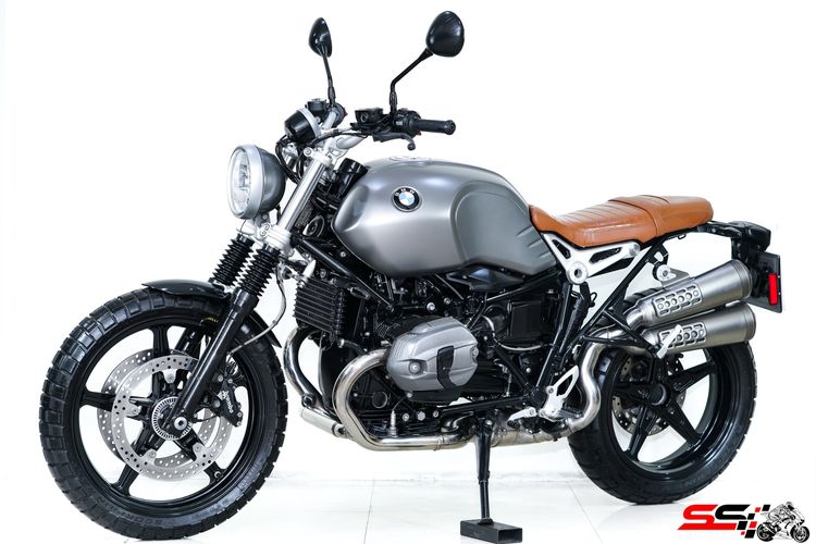 BMW R nine T Scrambler สีเทา ปี2019 วิ่งน้อย 8,900km ไมล์แท้ ยาง Pirelli SCORPION™ RALLY STR ใหม่หน้าหลัง  รูปที่ 8