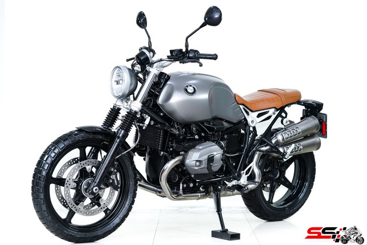 BMW R nine T Scrambler สีเทา ปี2019 วิ่งน้อย 8,900km ไมล์แท้ ยาง Pirelli SCORPION™ RALLY STR ใหม่หน้าหลัง  รูปที่ 3