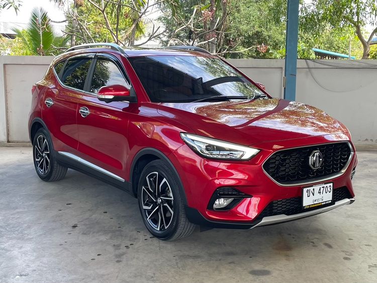 MG ZS 2021 1.5X+ Sunroof Utility-car เบนซิน ไม่ติดแก๊ส เกียร์อัตโนมัติ แดง รูปที่ 2