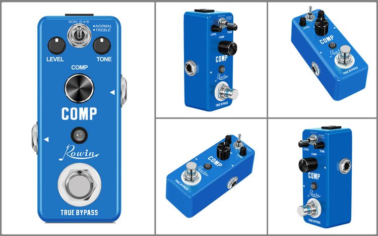 เอฟเฟคกีต้าร์ไฟฟ้า  Rowin Comp  (Compressor) รูปที่ 6