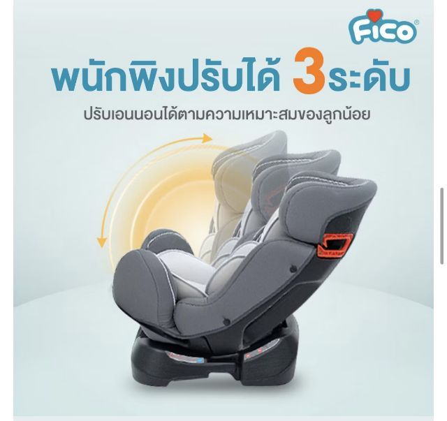 ❗️คาร์ซีท : Fico Bonito (Like New) รูปที่ 7