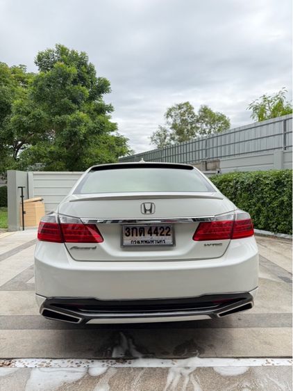 Honda Accord 2015 2.0 EL Sedan เบนซิน ไม่ติดแก๊ส เกียร์อัตโนมัติ ขาว รูปที่ 3