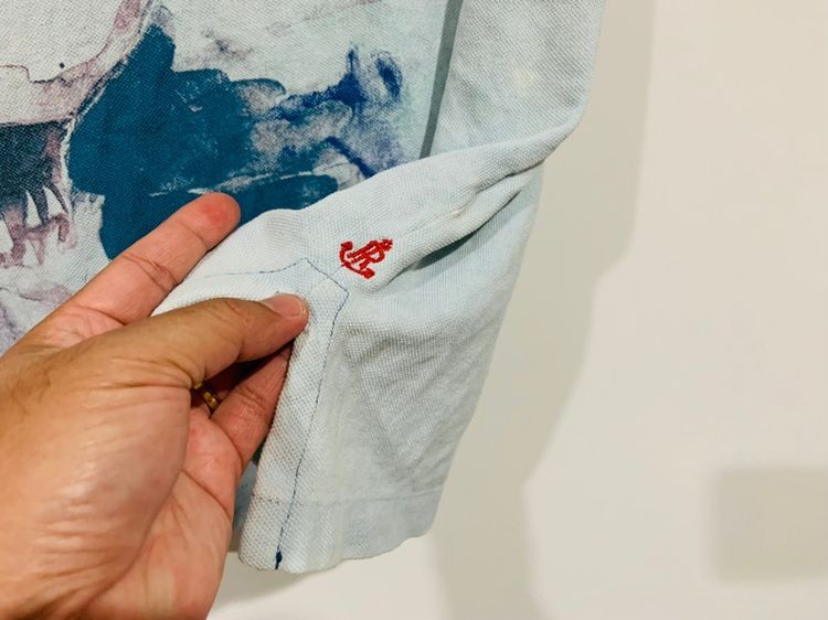 เสื้อโปโล POLO RALPH LAREN แท้ 💯 size M ขนาดอก 21.5 ยาว 27.5 สภาพดี ทรงสวย ทำเซอร์สวย เนื้อผ้าดีมาก หายากน่าสะสมครับ รูปที่ 7