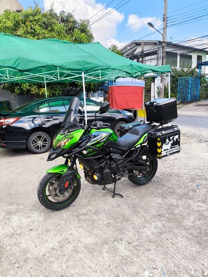 Kawasaki Versys650ABS ตัว SE ปี 2017 เอกสารครบโอนขนส่ง ไมล์ 3x,xxx km พร้อมใช้งาน ขี่เที่ยวได้เลย 
 รูปที่ 2