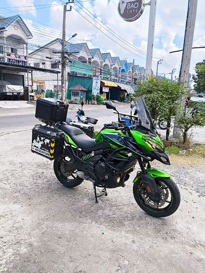 Kawasaki Versys650ABS ตัว SE ปี 2017 เอกสารครบโอนขนส่ง ไมล์ 3x,xxx km พร้อมใช้งาน ขี่เที่ยวได้เลย 
