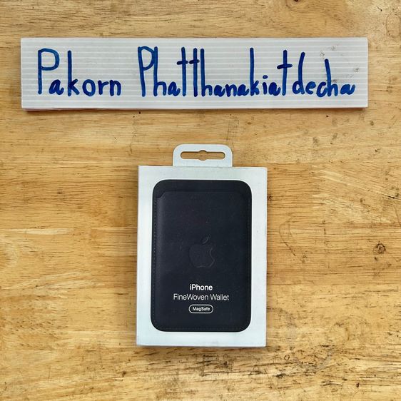 iPhone Magsafe Finewoven Wallet Deep Blue ของใหม่แกะซีล