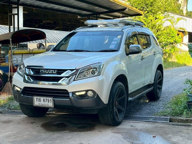 Isuzu MU-X 2014 3.0 Utility-car ดีเซล ไม่ติดแก๊ส เกียร์อัตโนมัติ ขาว รูปที่ 2