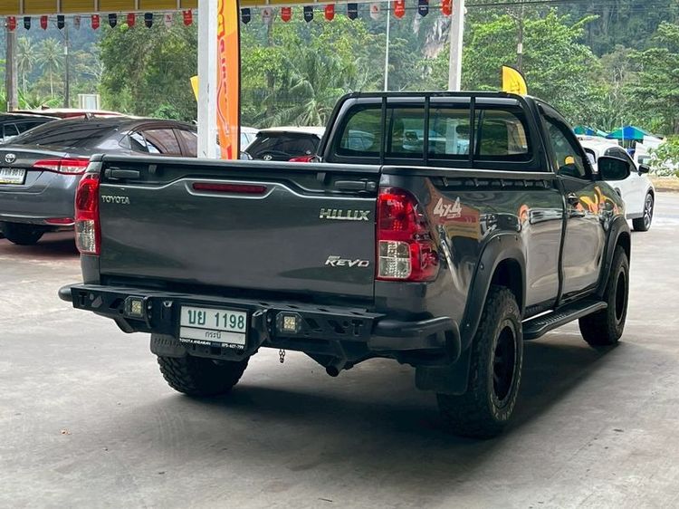 Toyota Hilux Revo 2021 2.8 ENTRY STANDARD CAB Pickup ดีเซล ไม่ติดแก๊ส เกียร์ธรรมดา เทา รูปที่ 4