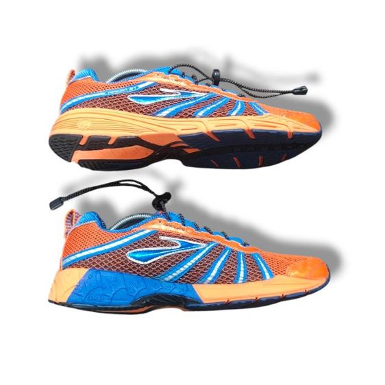 Brooks Men Shoes 8.5 M Racer ST 5 Running Sneakers Orange Mesh Low us11 eu45 29cm. รูปที่ 6
