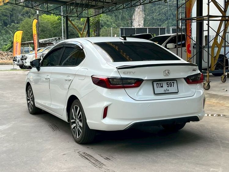 Honda City 2022 1.0 RS Sedan เบนซิน ไม่ติดแก๊ส เกียร์อัตโนมัติ ขาว รูปที่ 4