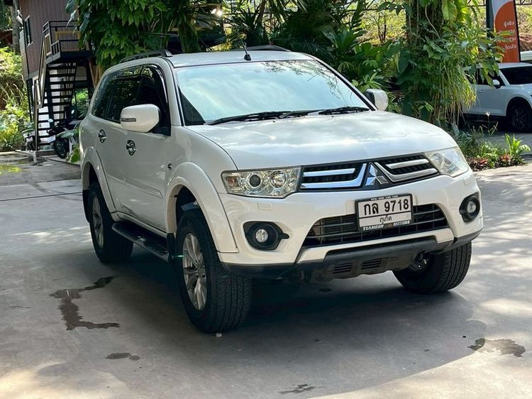 Mitsubishi Pajero Sport 2014 2.5 GT Utility-car ดีเซล ไม่ติดแก๊ส เกียร์อัตโนมัติ ขาว รูปที่ 3