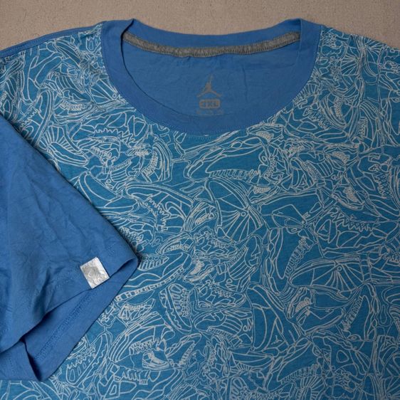 เสื้อยืด Nike Air Jordan ลายสวยมาก Size 3XL​  รูปที่ 5