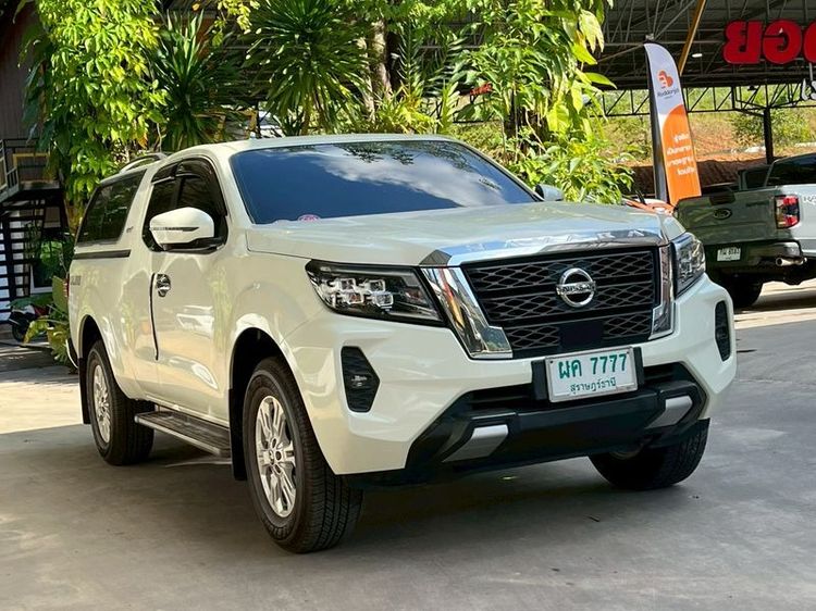 Nissan Navara 2020 2.3 Calibre V Pickup ดีเซล ไม่ติดแก๊ส เกียร์ธรรมดา ขาว รูปที่ 3