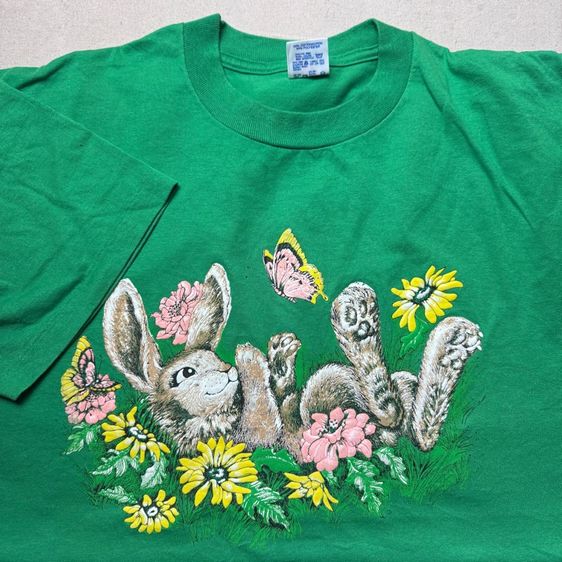 เสื้อยืดผ้าบาง 80s Jerzees​ made in USA Size XL​