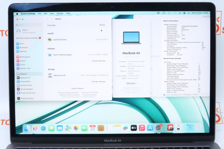 MacBook Air Core i5 2019 13" 16-512GB รูปที่ 4