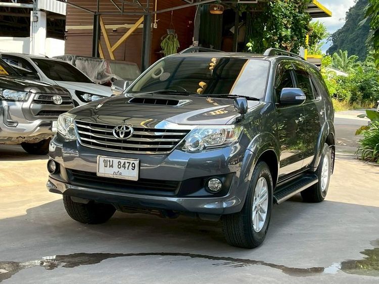รถ Toyota Fortuner 2.5 G สี เทา