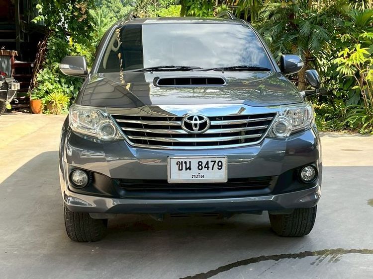 Toyota Fortuner 2012 2.5 G Utility-car ดีเซล ไม่ติดแก๊ส เกียร์อัตโนมัติ เทา รูปที่ 2