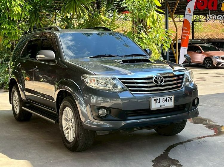 Toyota Fortuner 2012 2.5 G Utility-car ดีเซล ไม่ติดแก๊ส เกียร์อัตโนมัติ เทา รูปที่ 3