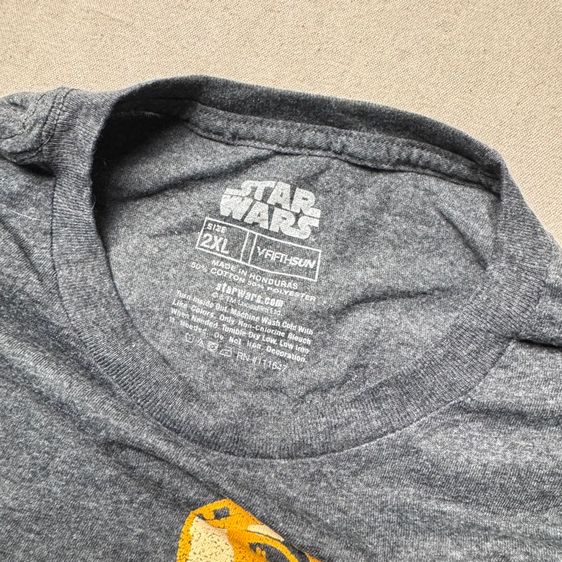 เสื้อยืด Star​ Wars​ Size 2XL​ รูปที่ 5
