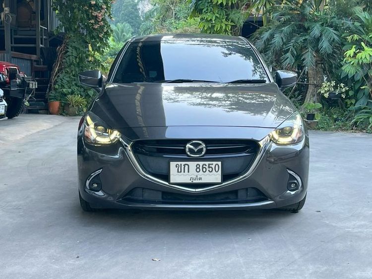 Mazda Mazda 2 2018 1.3 High Connect Sedan เบนซิน ไม่ติดแก๊ส เกียร์อัตโนมัติ เทา รูปที่ 3