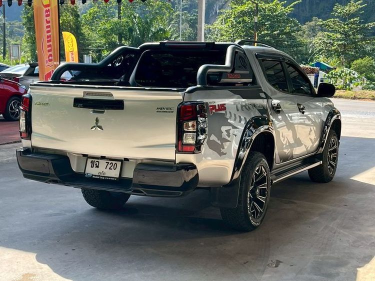 Mitsubishi Triton 2022 2.4 GT Plus Pickup ดีเซล ไม่ติดแก๊ส เกียร์อัตโนมัติ เทา รูปที่ 4
