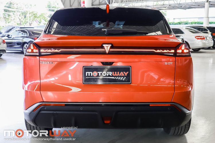 Changan Deepal 2024 S07 Utility-car ไฟฟ้า เกียร์อัตโนมัติ ส้ม รูปที่ 4