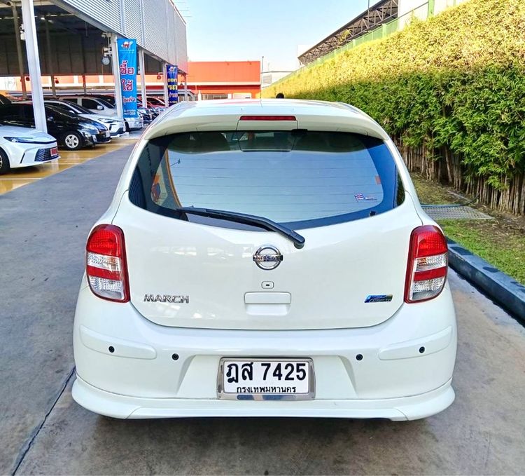 Nissan March 2010 1.2 VL Sedan เบนซิน ไม่ติดแก๊ส เกียร์อัตโนมัติ ขาว รูปที่ 3