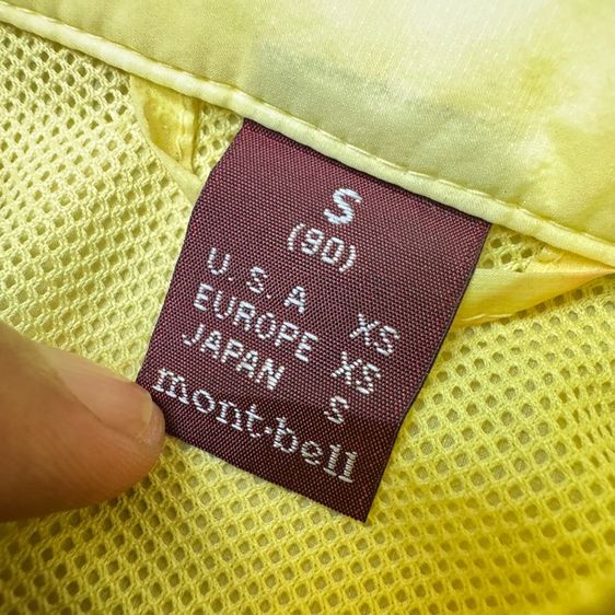 เสื้อคลุม​ผู้หญิง​ Mont Bell Outdoor Size S รูปที่ 8