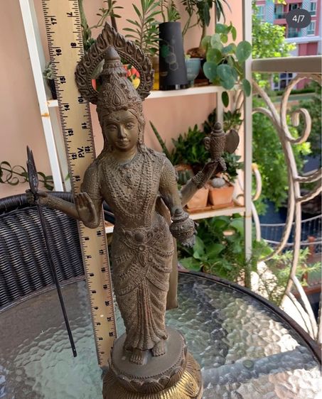 พระแม่อุมาเทวีงานทองเหลือง รูปที่ 4