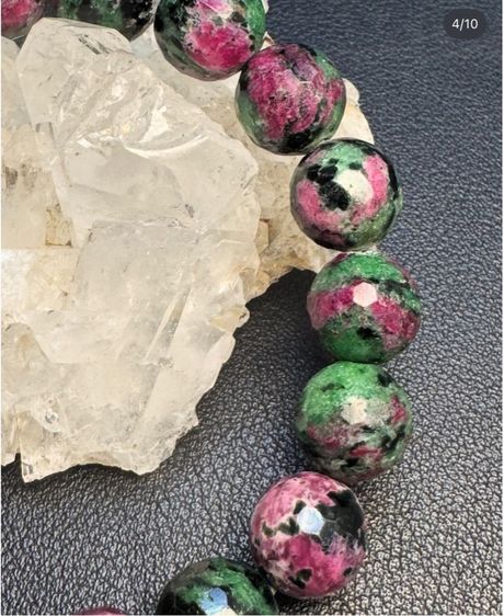 ข้อมือหินทับทิมอินเดีย(รูบี้ซอยไซต์) รูปที่ 5