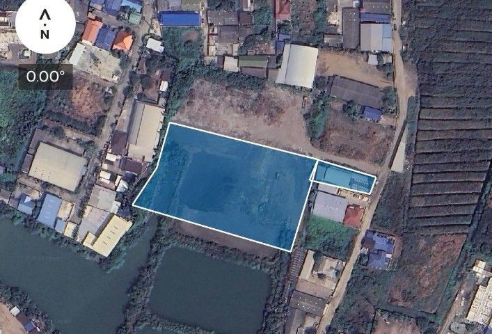 ขายที่ดิน 5.1 ไร่ ซอยพัฒนา ที่ดินสีชมพู น้ำประปาไฟฟ้าพร้อม  เหมาะสำหรับทำโรงงาน โกดัง  บ้านจัดสรร