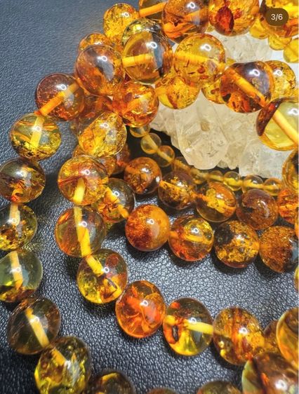 ข้อมืออำพันดอกไม้ รูปที่ 3