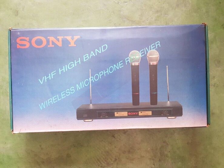 ไมโครโฟนไร้สาย VHF SONY สภาพสวย