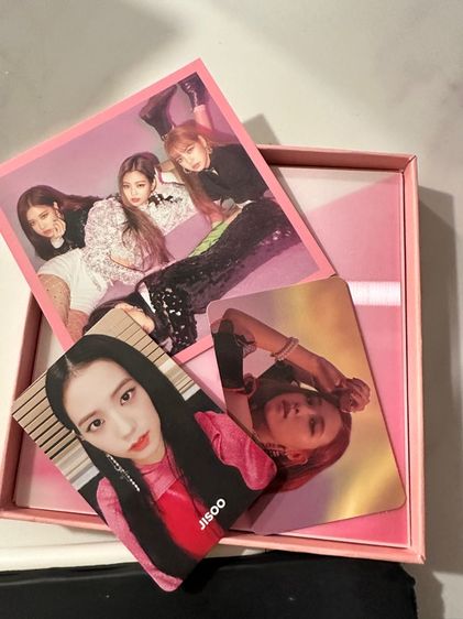BLACKPINK Square Up (Pink Ver.) อัลบั้มพร้อมโฟโต้การ์ด สภาพดีมาก รูปที่ 2