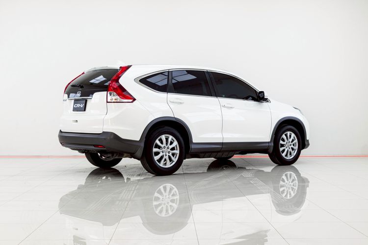 Honda CR-V 2013 2.0 S Utility-car เบนซิน ไม่ติดแก๊ส เกียร์อัตโนมัติ ขาว รูปที่ 4
