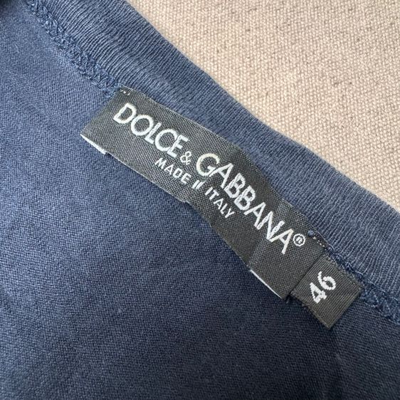 เสื้อยืดแขนยาว Dolce Cabbana made in Italy Size 46 รูปที่ 2