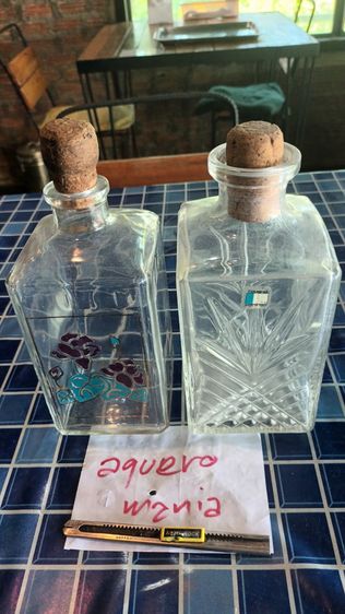ขวดแก้วใส่เหล้างานยุโรป