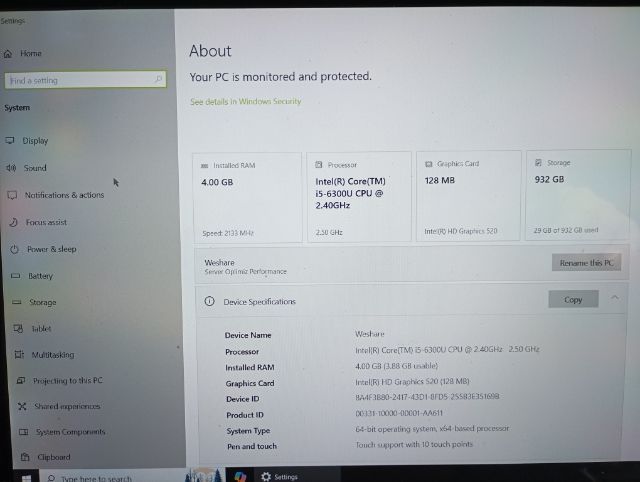 HP EliteBook 820 G3 Core i5 gen6 จอทัชสกรีน Ram 4 GB, HDD 1,000 GB
เครื่องสวย ลื่นไหล แบตเตอรี่เก็บไฟปกติ รูปที่ 9