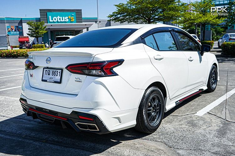 Nissan Almera 2022 1.0 VL Sedan เบนซิน ไม่ติดแก๊ส เกียร์อัตโนมัติ ขาว รูปที่ 4